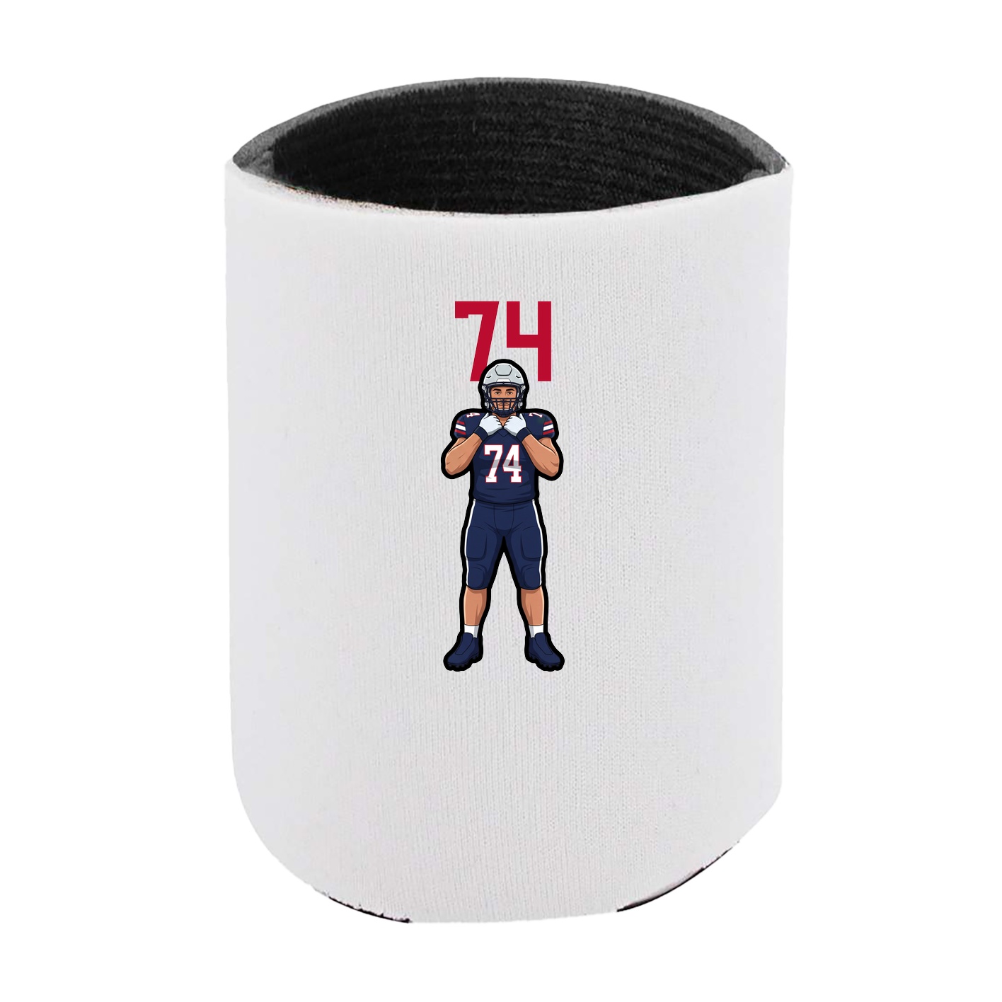 Can Holder — Number Top in White