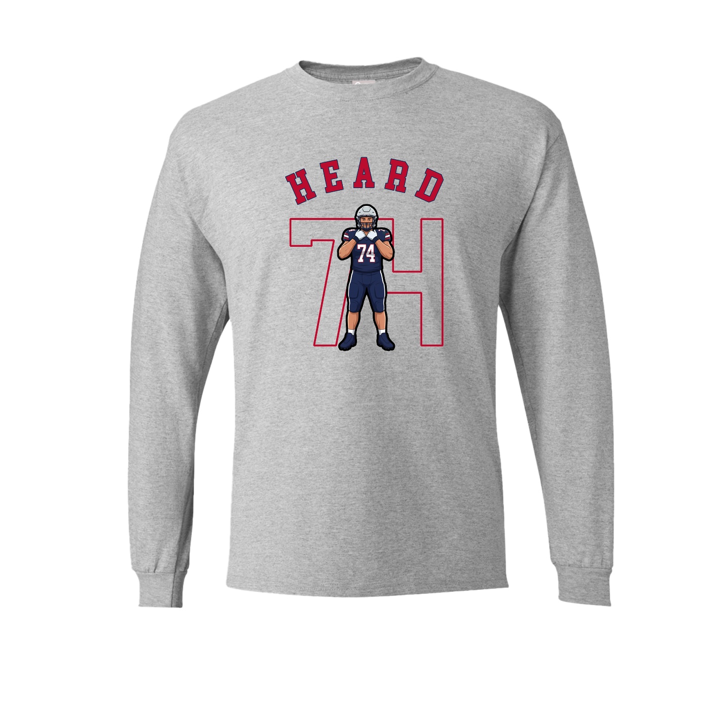 Long Sleeve Tee — Shirsey Arch in Grey