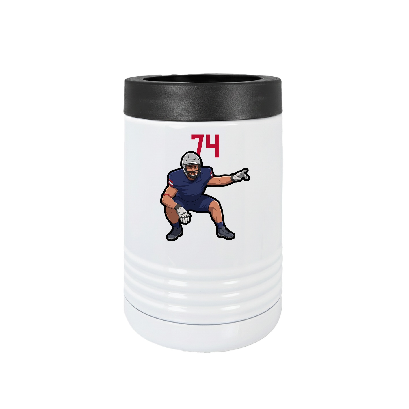 Beverage Holder — Number Top in White