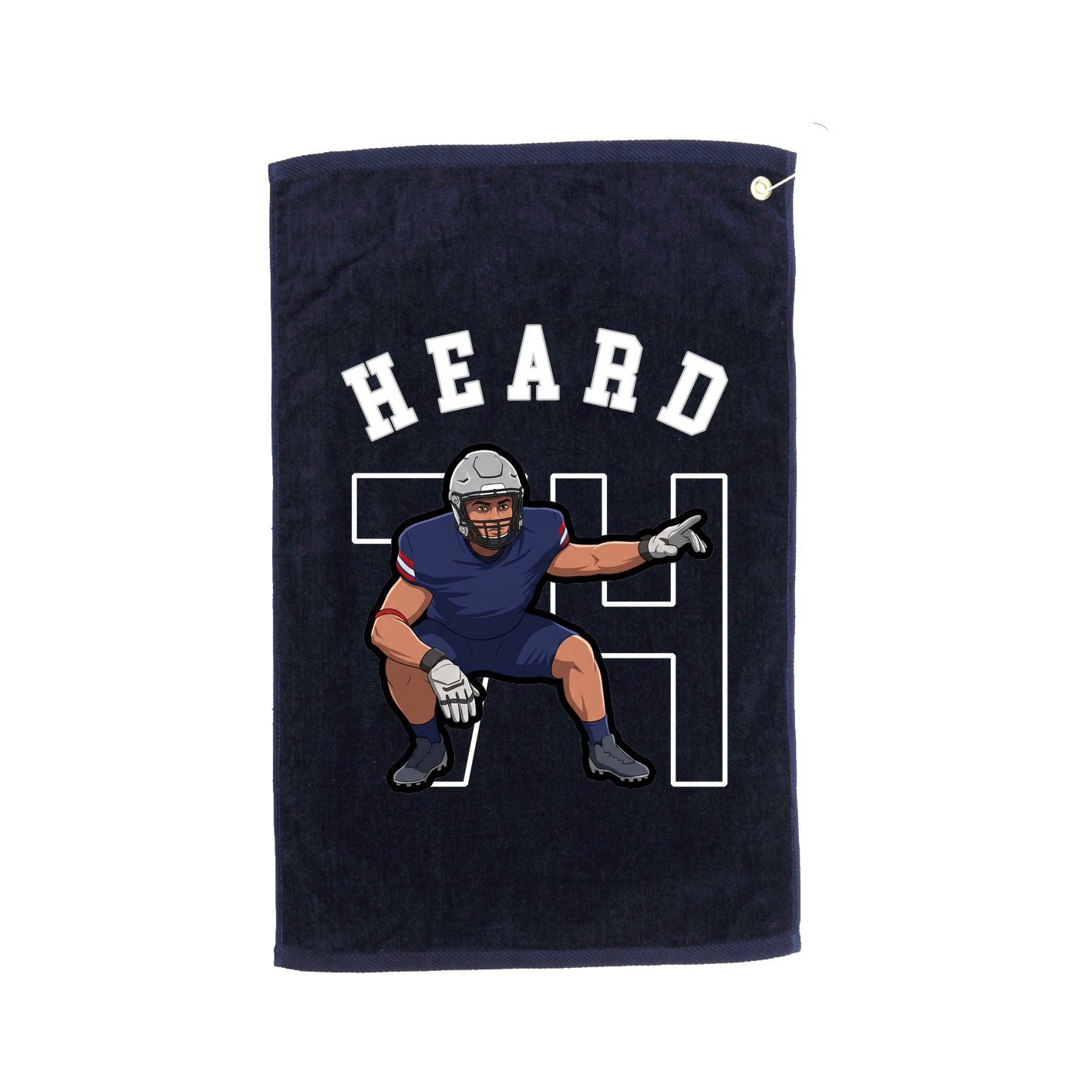 Golf Towel — Shirsey Arch in Navy