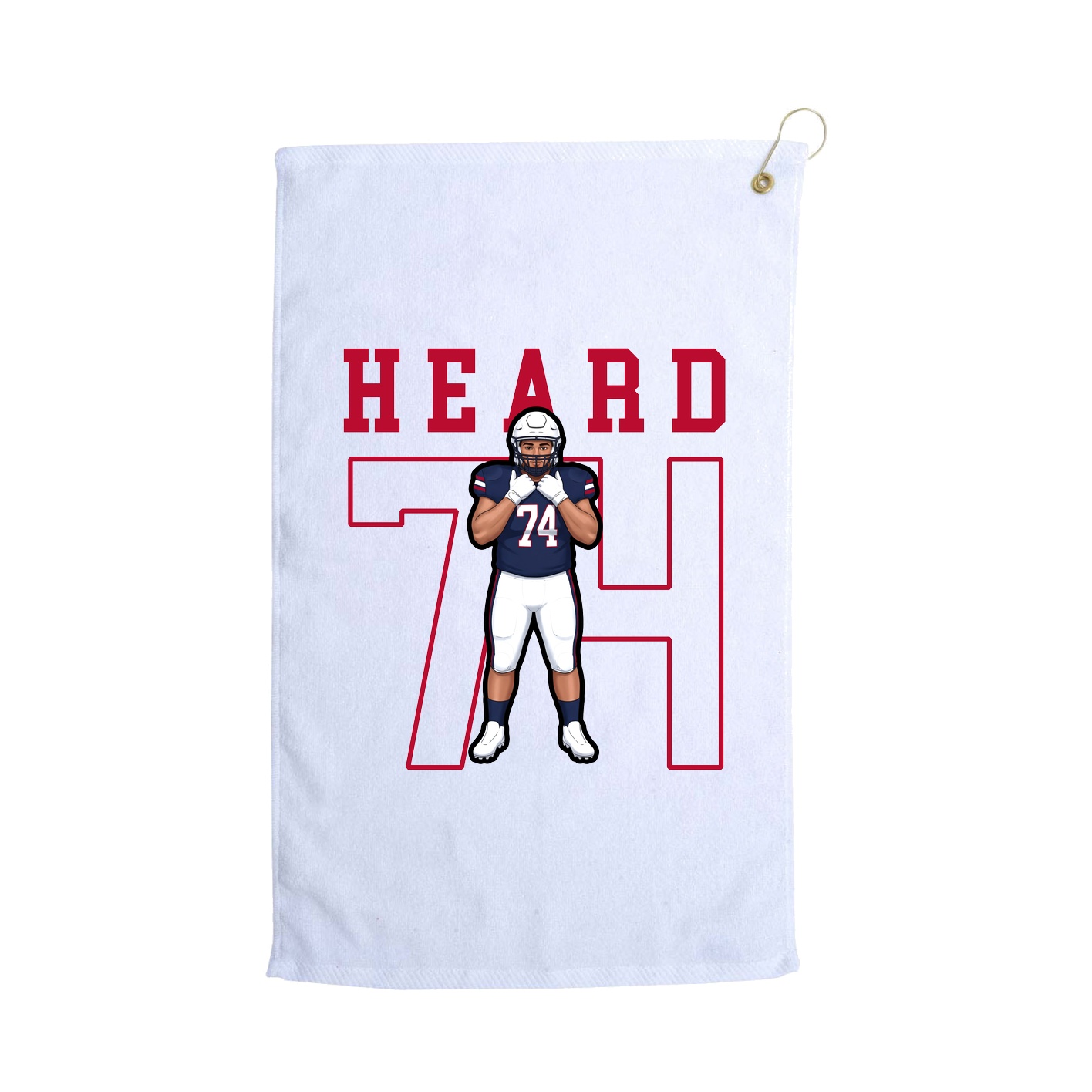 Terry Velour Golf Towel