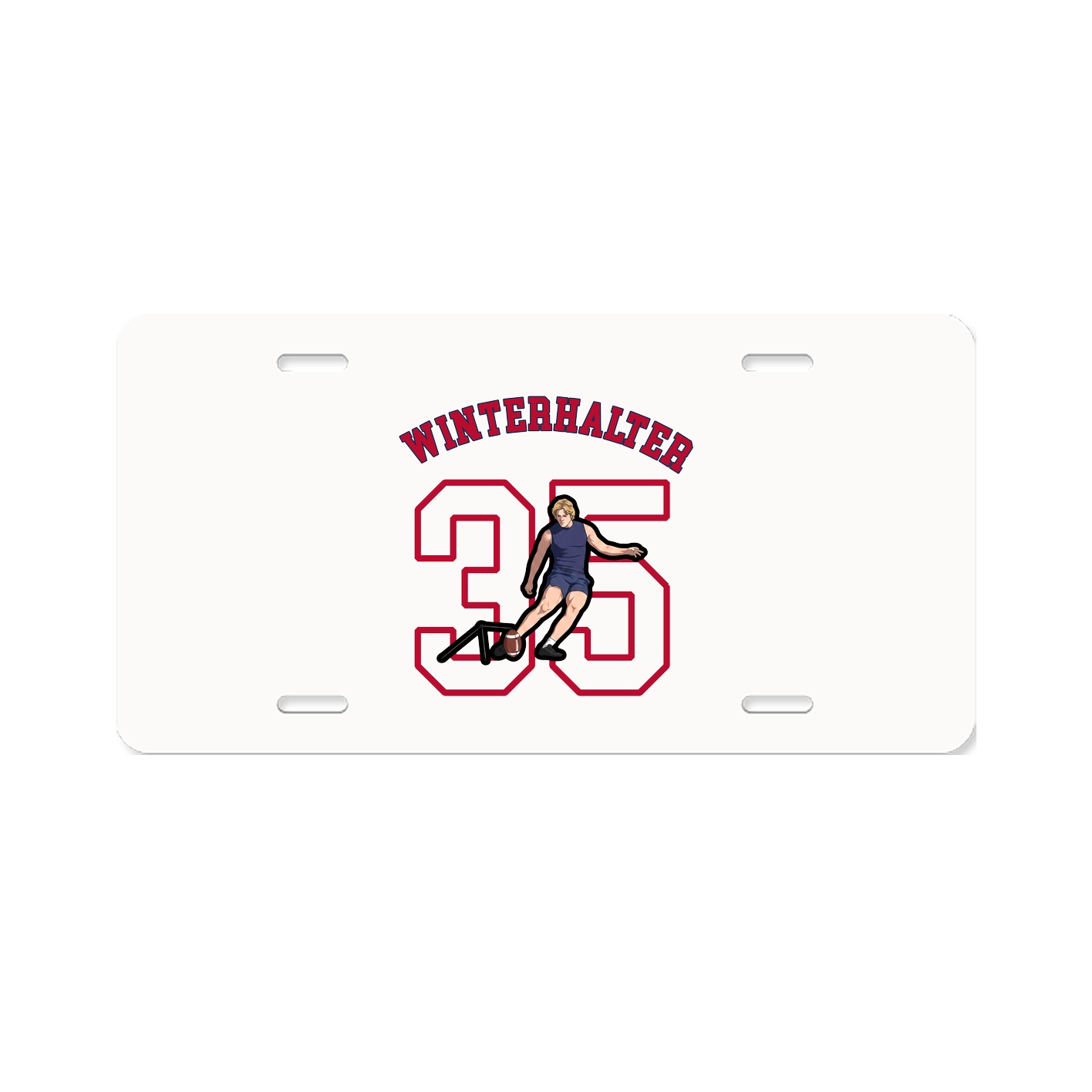 License Plate — Shirsey Arch in Classic