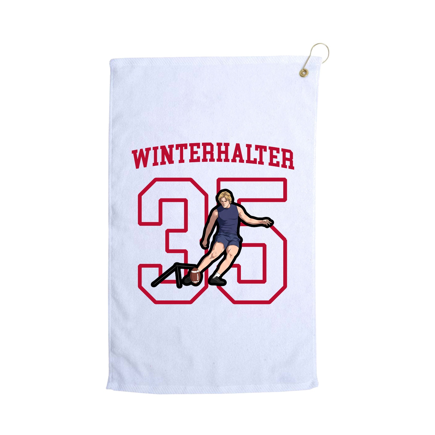 Golf Towel — Shirsey in White