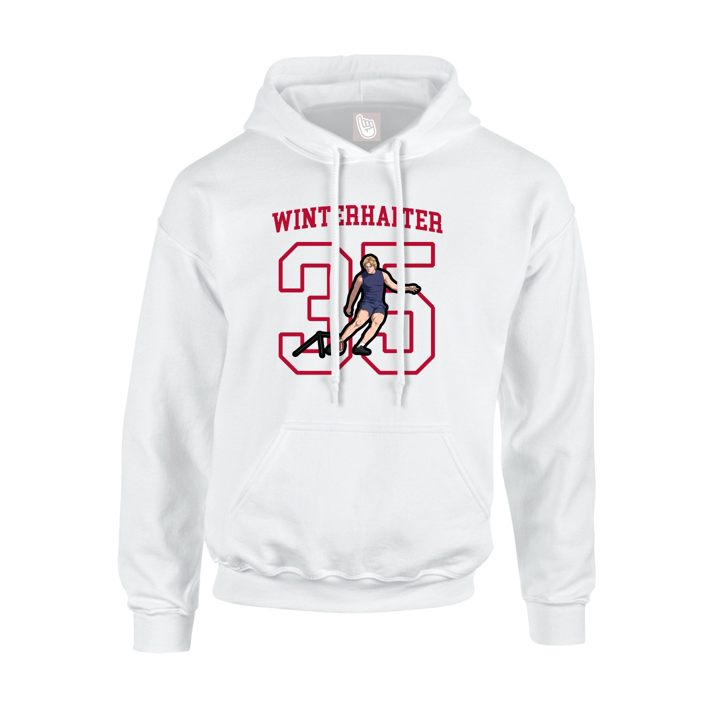 Youth Hoodie — Shirsey in White