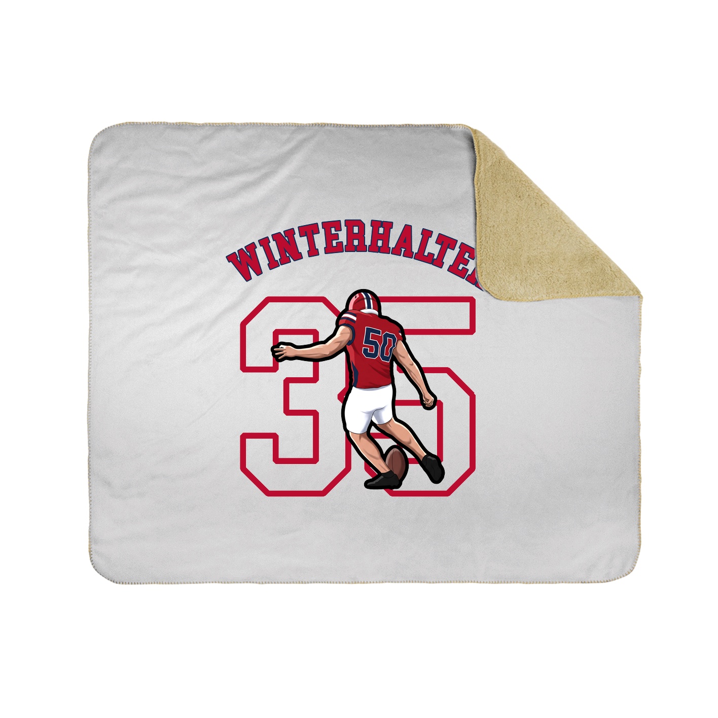 Throw Blanket — Shirsey Arch in White