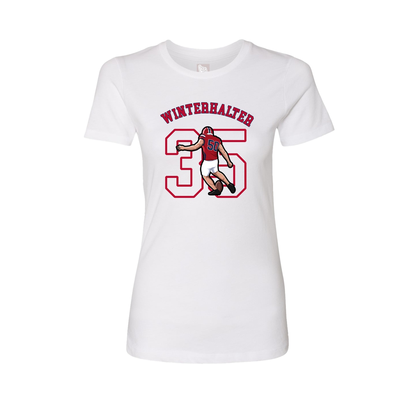 Womens Tee — Shirsey Arch in White