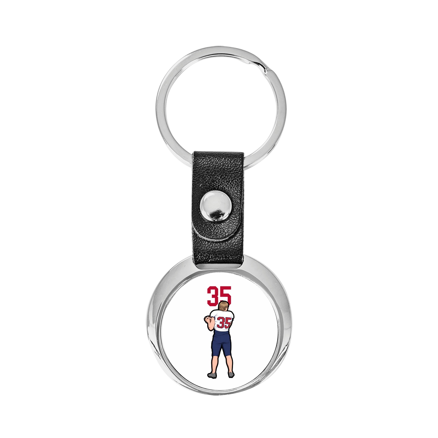 Key Chain — Number Top in Classic