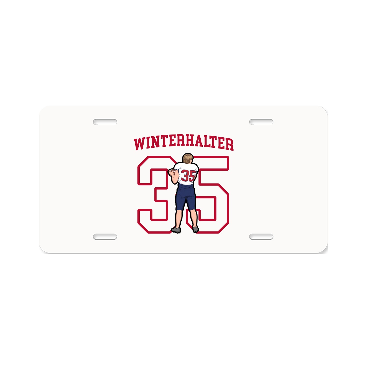 License Plate — Shirsey in Classic