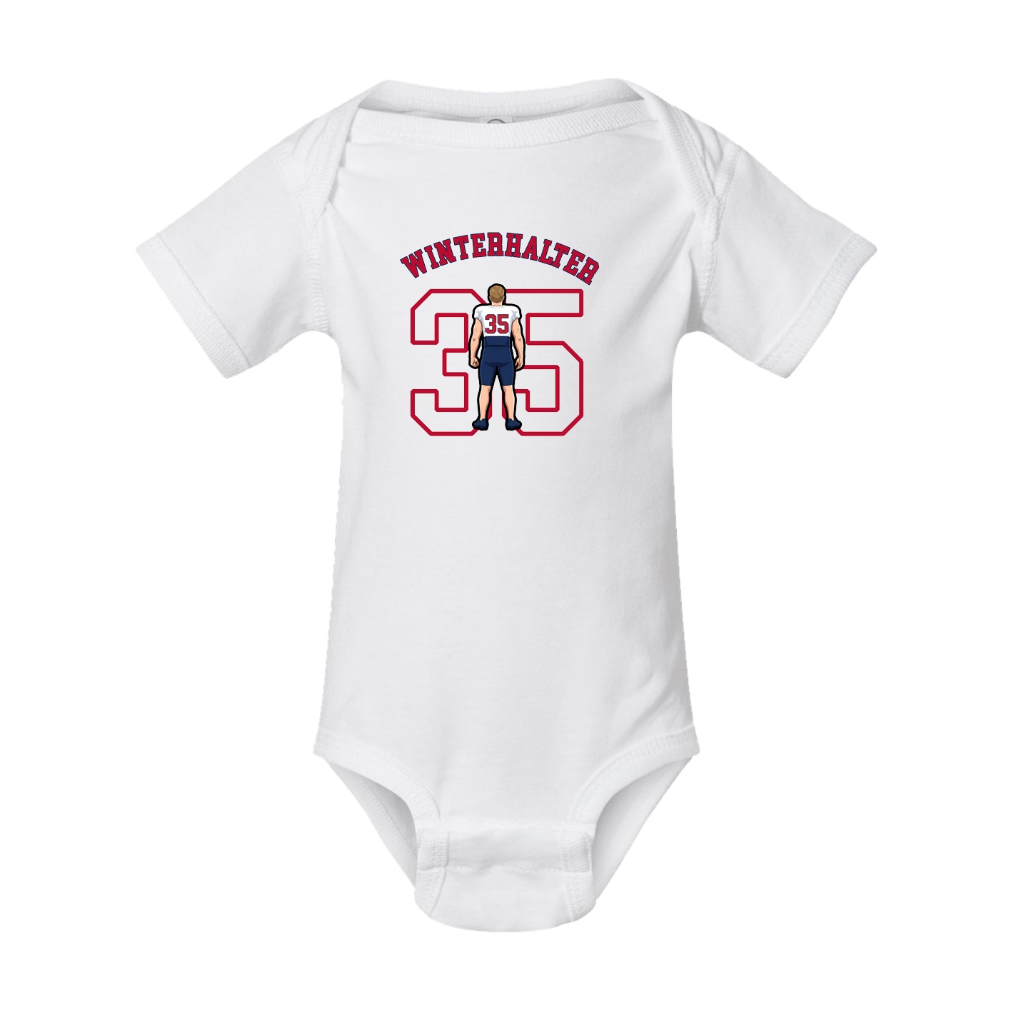 Baby Onesie — Shirsey Arch in White