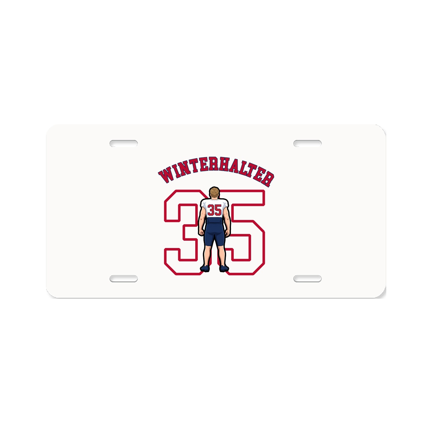 License Plate — Shirsey Arch in Classic