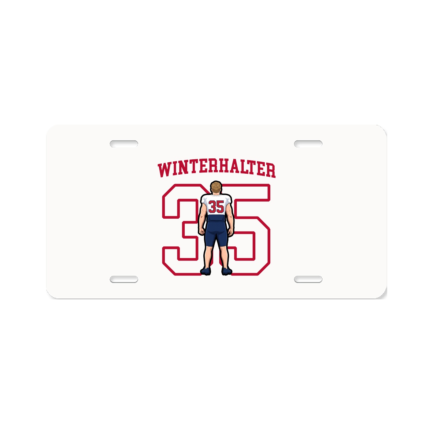 Aluminum License Plate