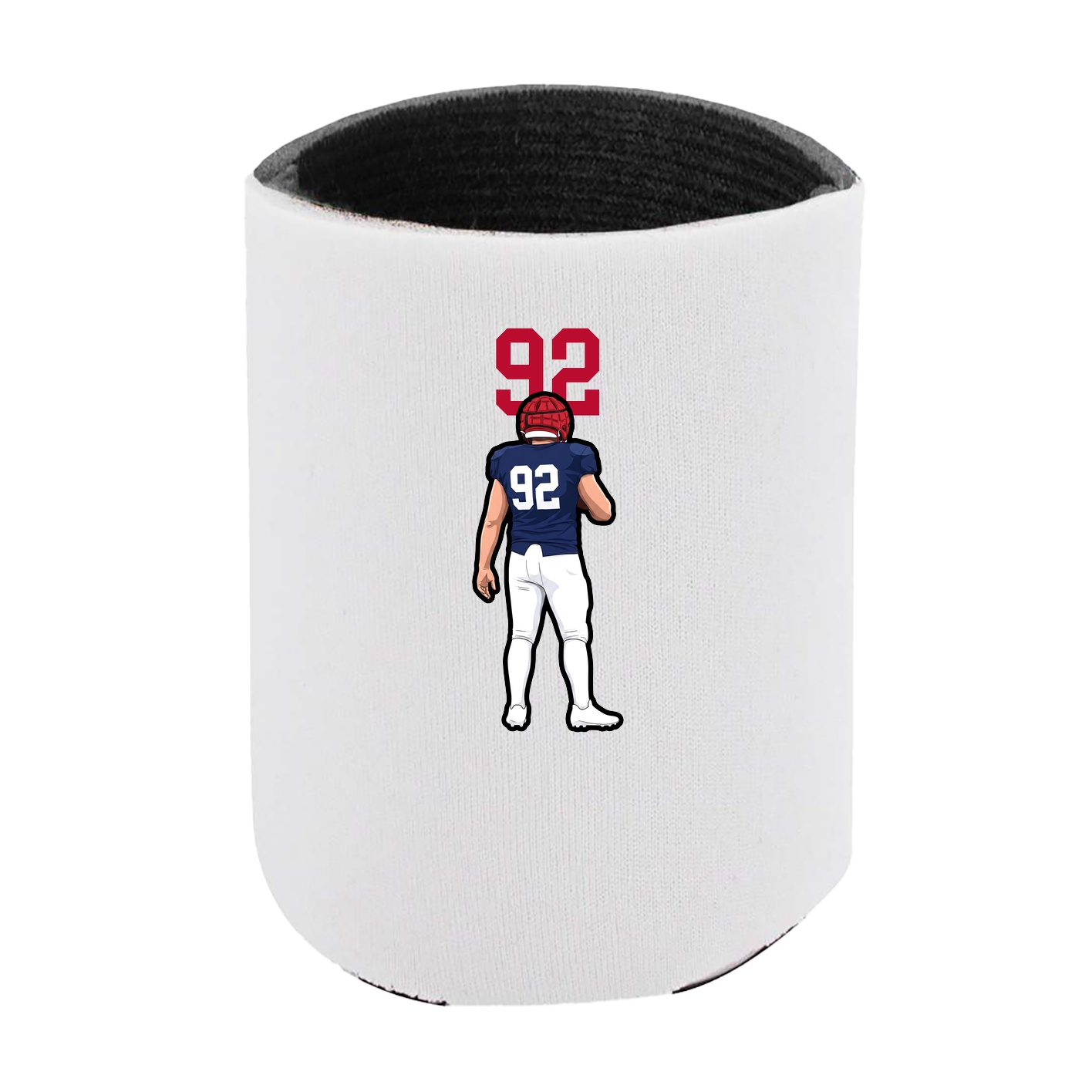 Can Holder — Number Top in White