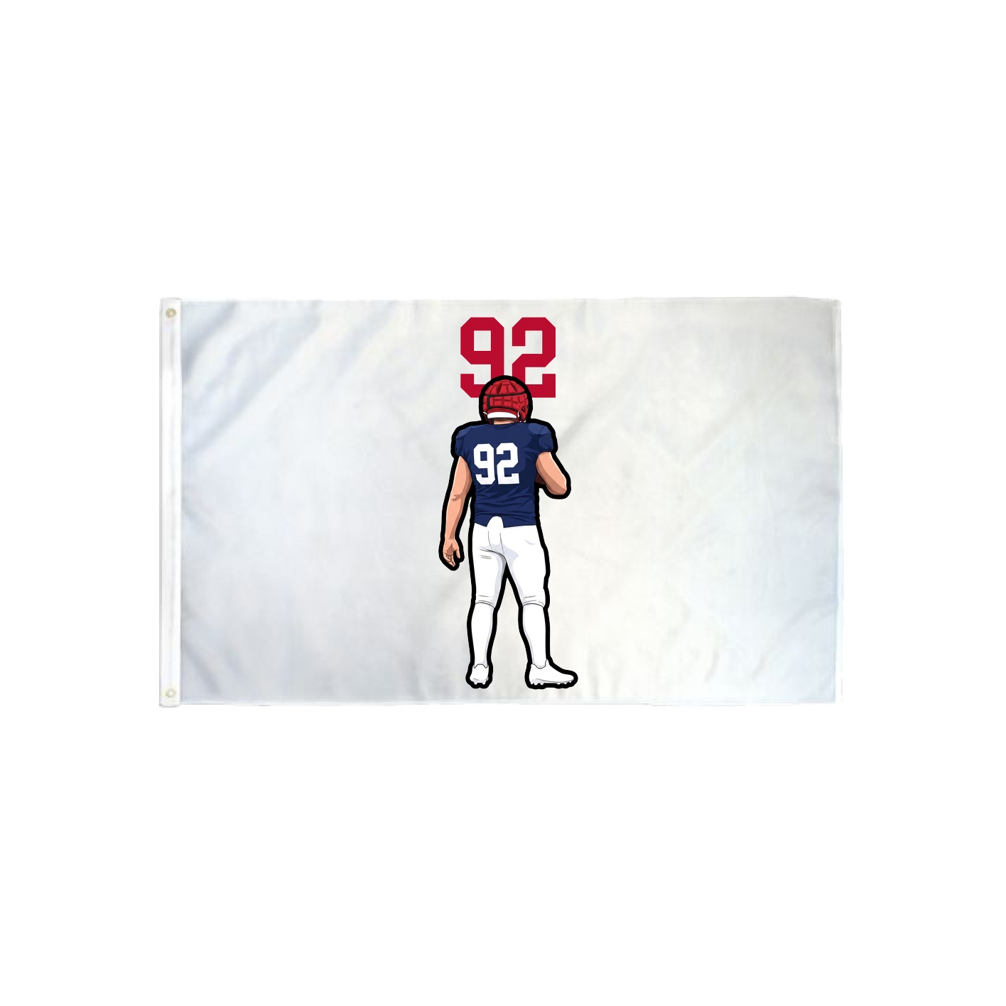 3x5 Flag — Number Top in Classic