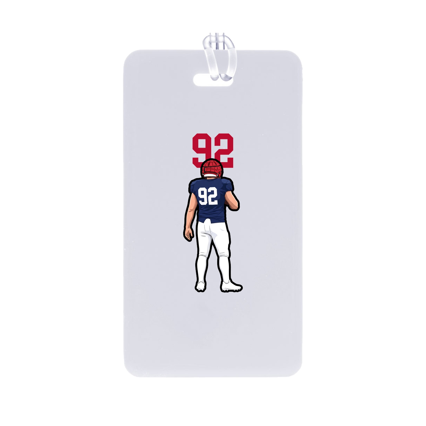 Bag Tag — Number Top in Classic