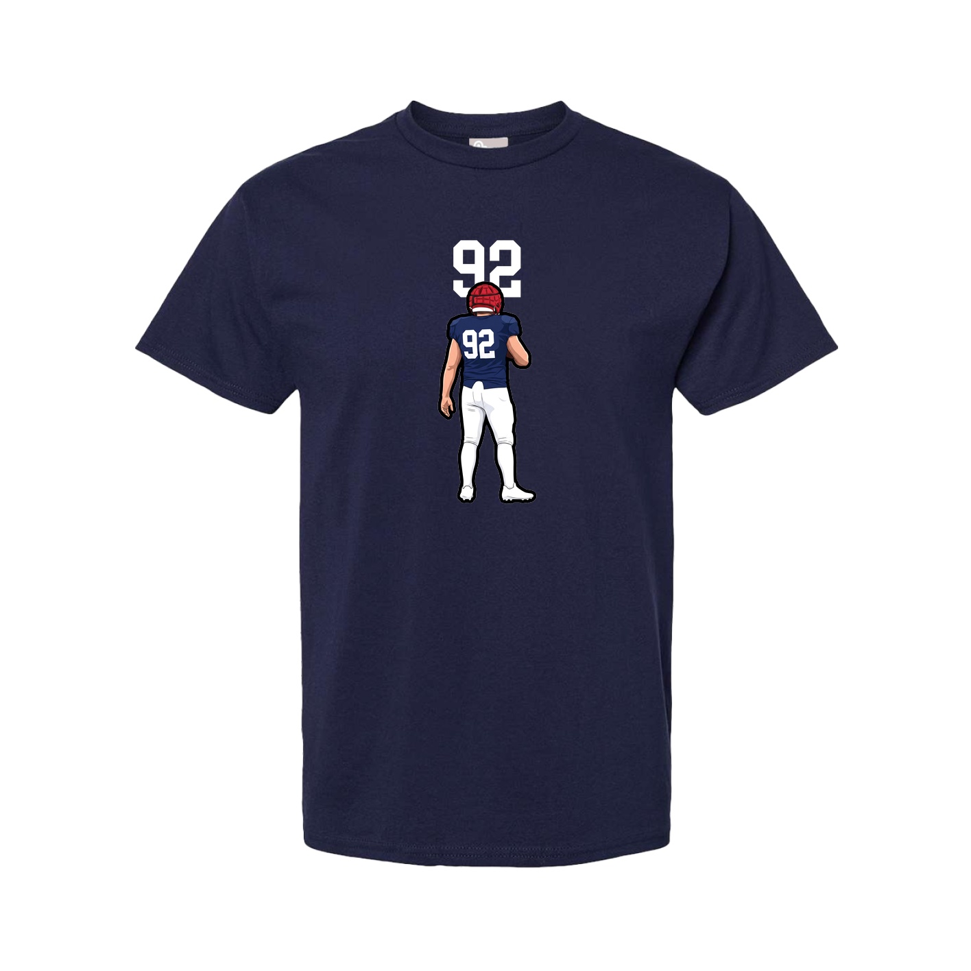 Youth Tee — Number Top in Navy