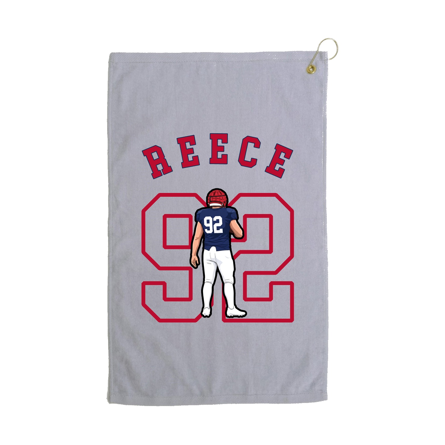 Golf Towel — Shirsey Arch in Grey