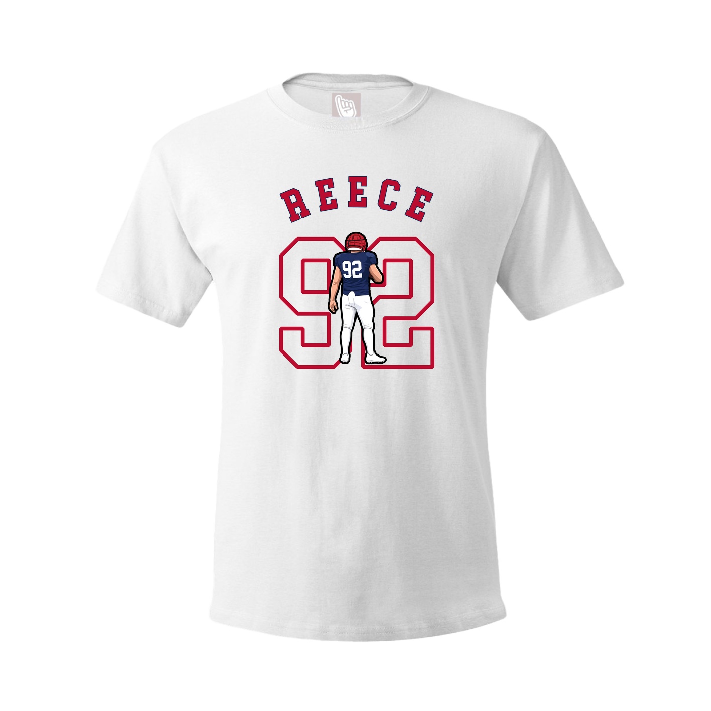 Tee — Shirsey Arch in White