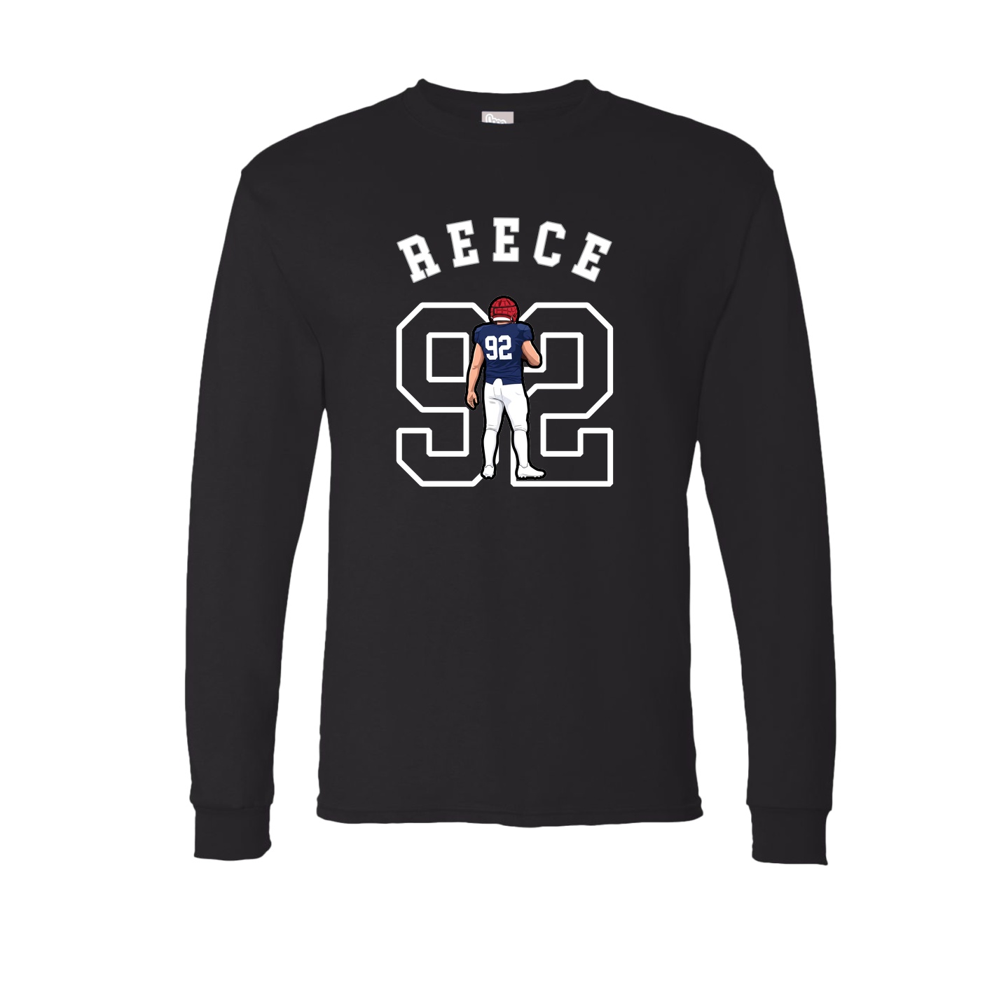 Long Sleeve Tee — Shirsey Arch in Black