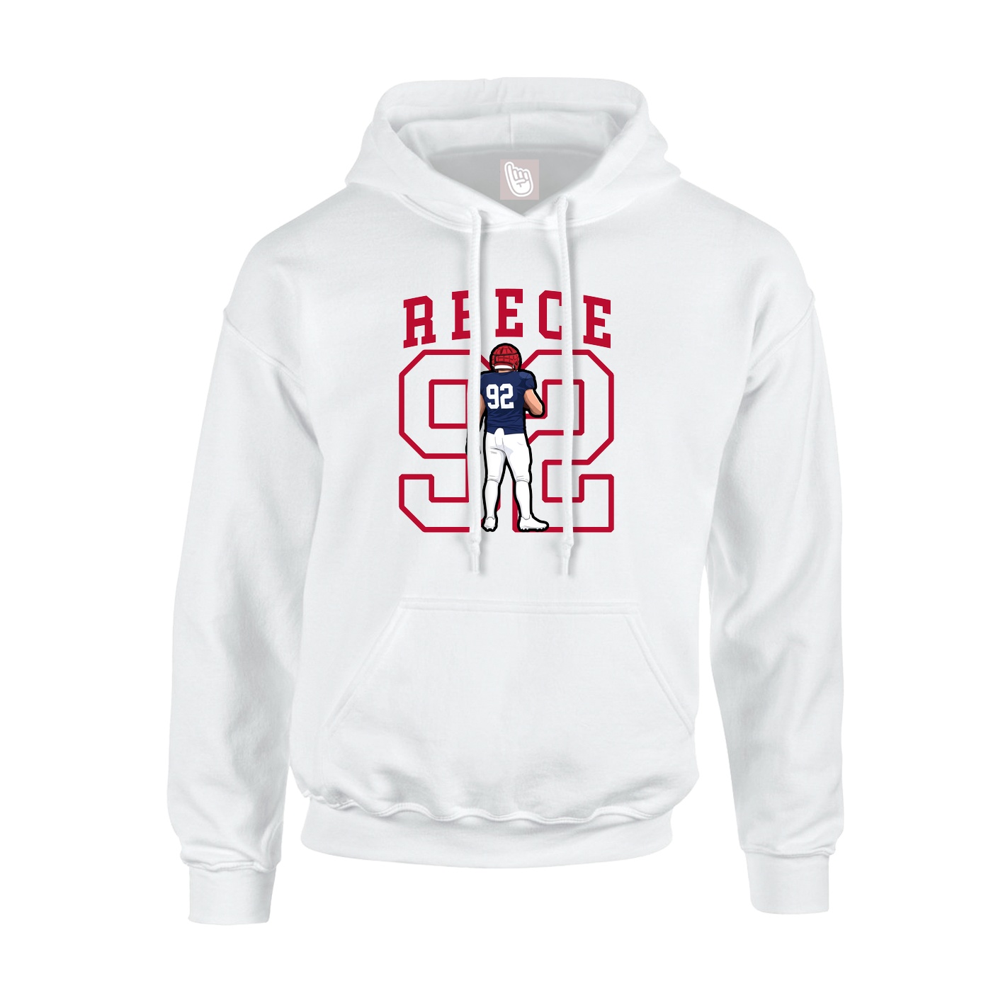 Youth Hoodie — Shirsey in White