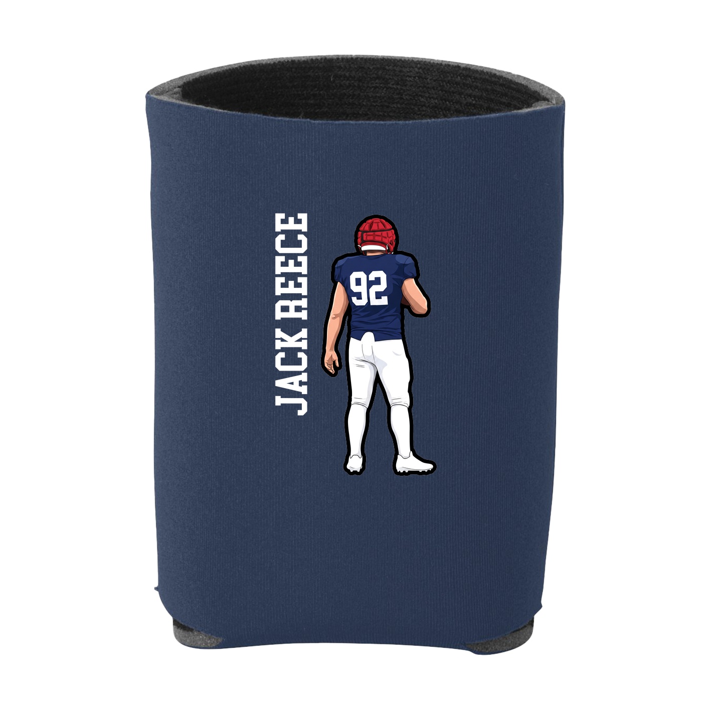 Can Holder — Name Vertical in Navy