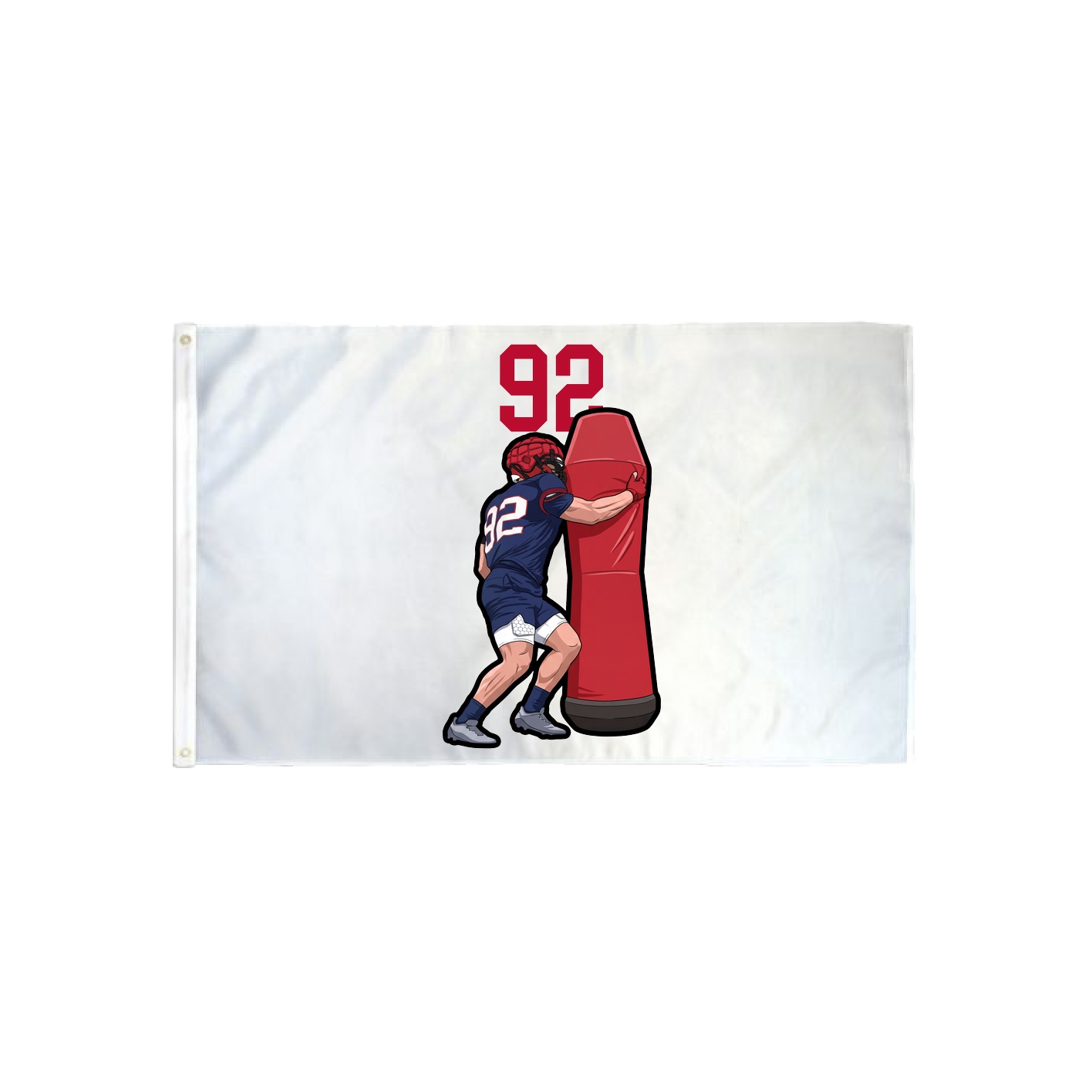 3x5 Flag — Number Top in Classic