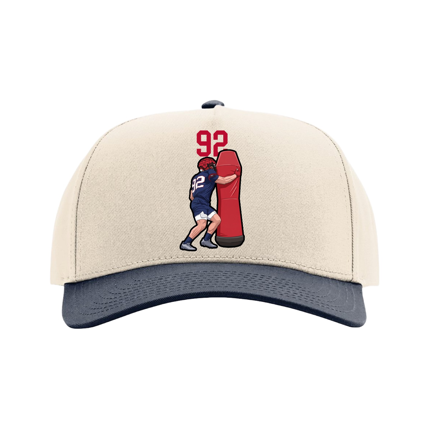 Full Fabric Five-Panel Champ Cap