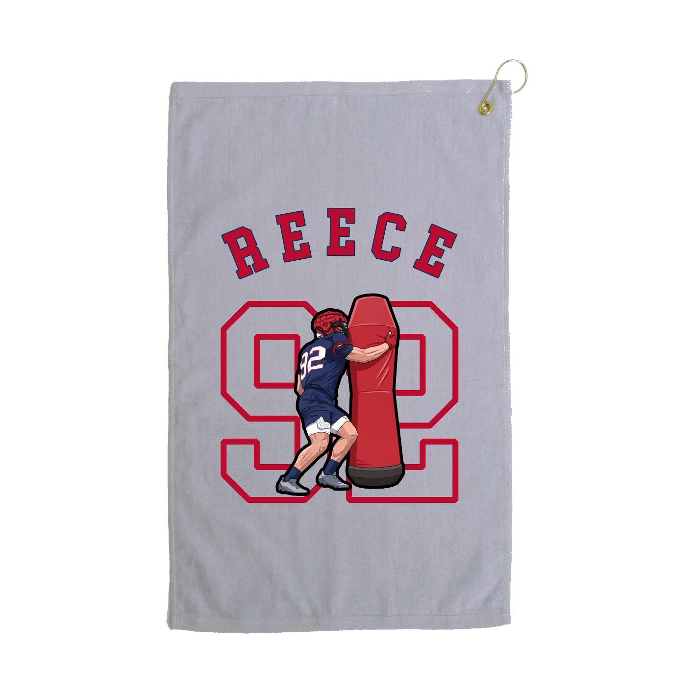 Golf Towel — Shirsey Arch in Grey
