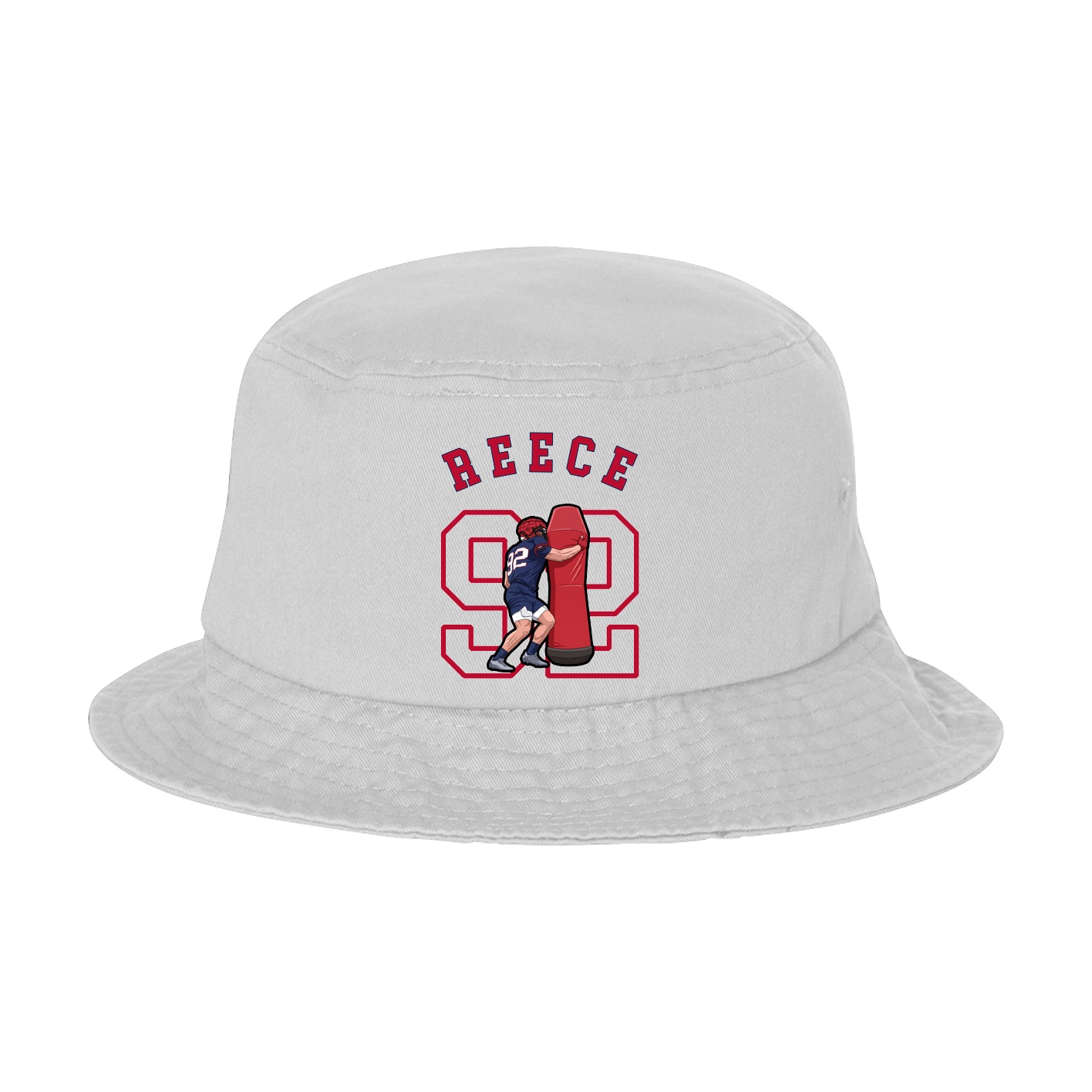 Bucket Cap — Shirsey Arch in White