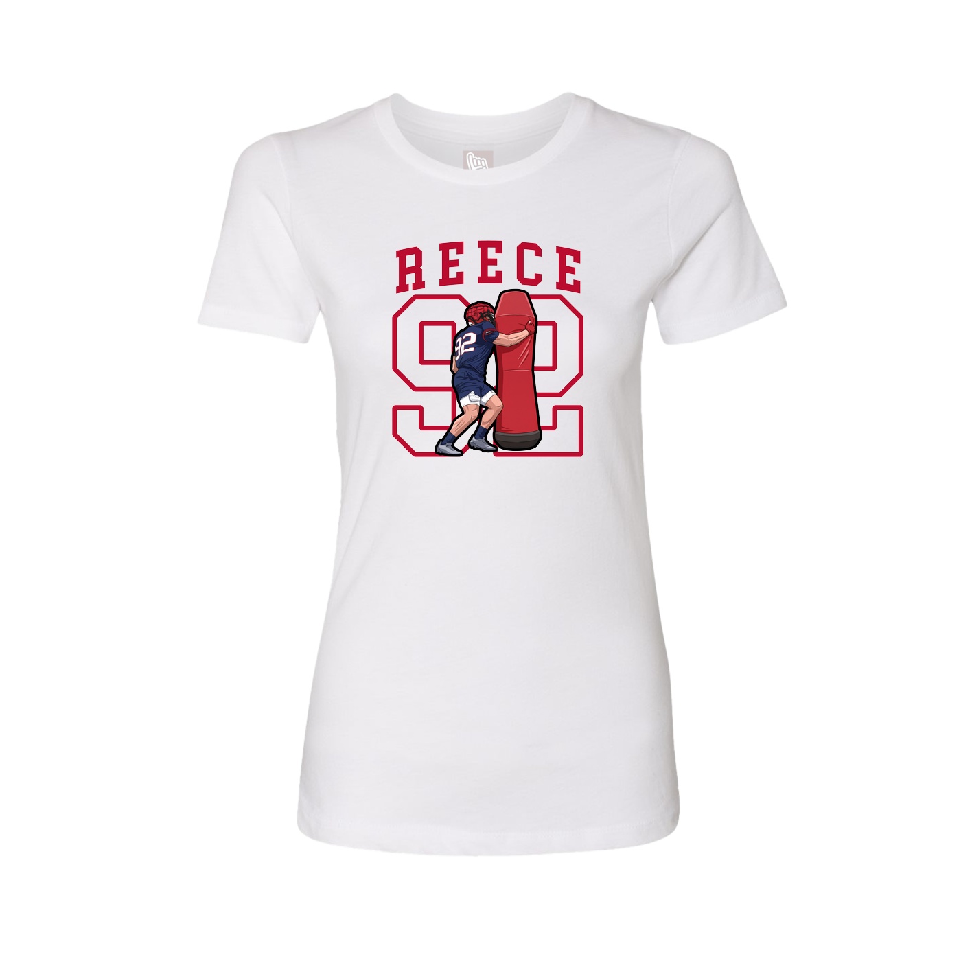 Fitted Women's Tee — Shirsey in White