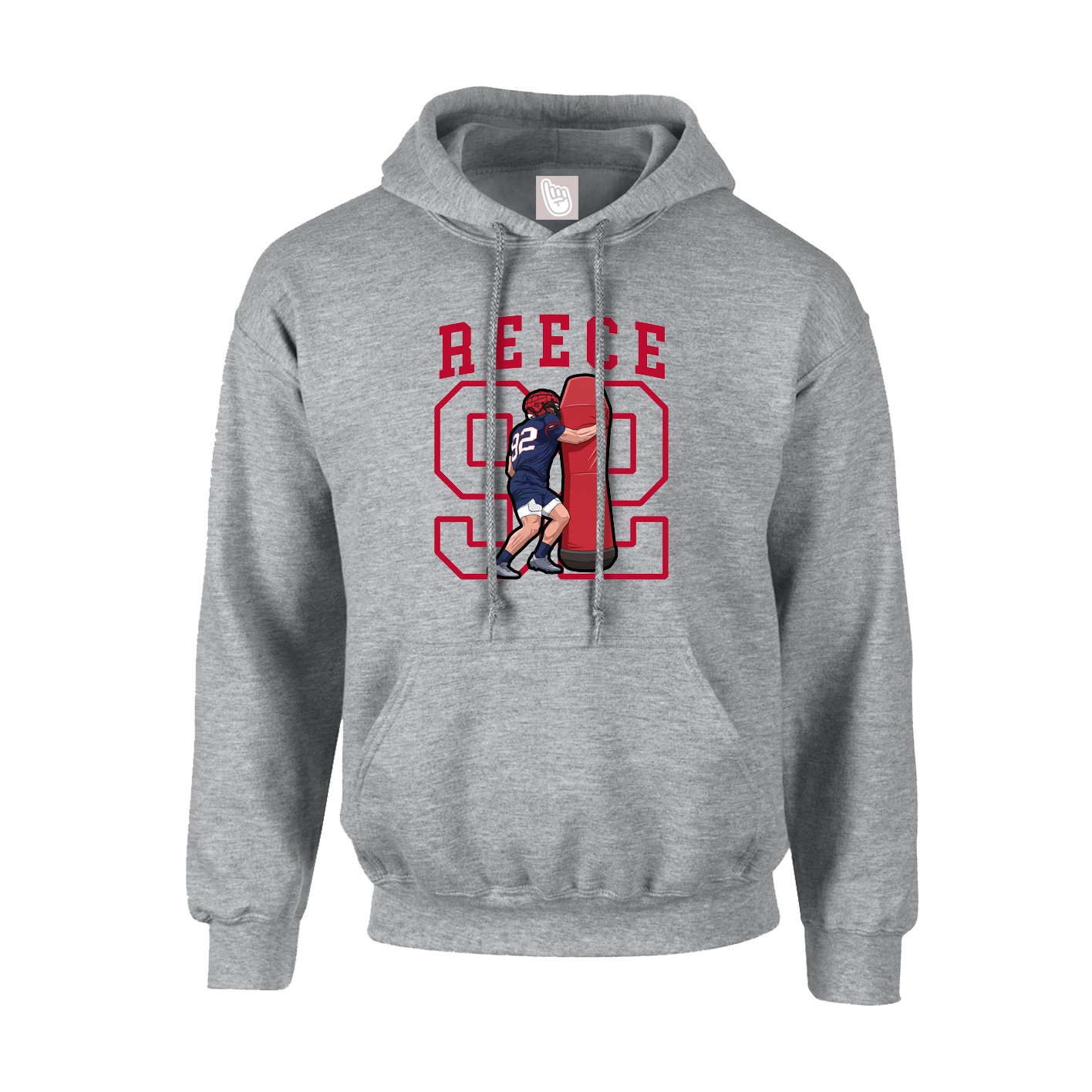 Youth Hoodie — Shirsey in Grey