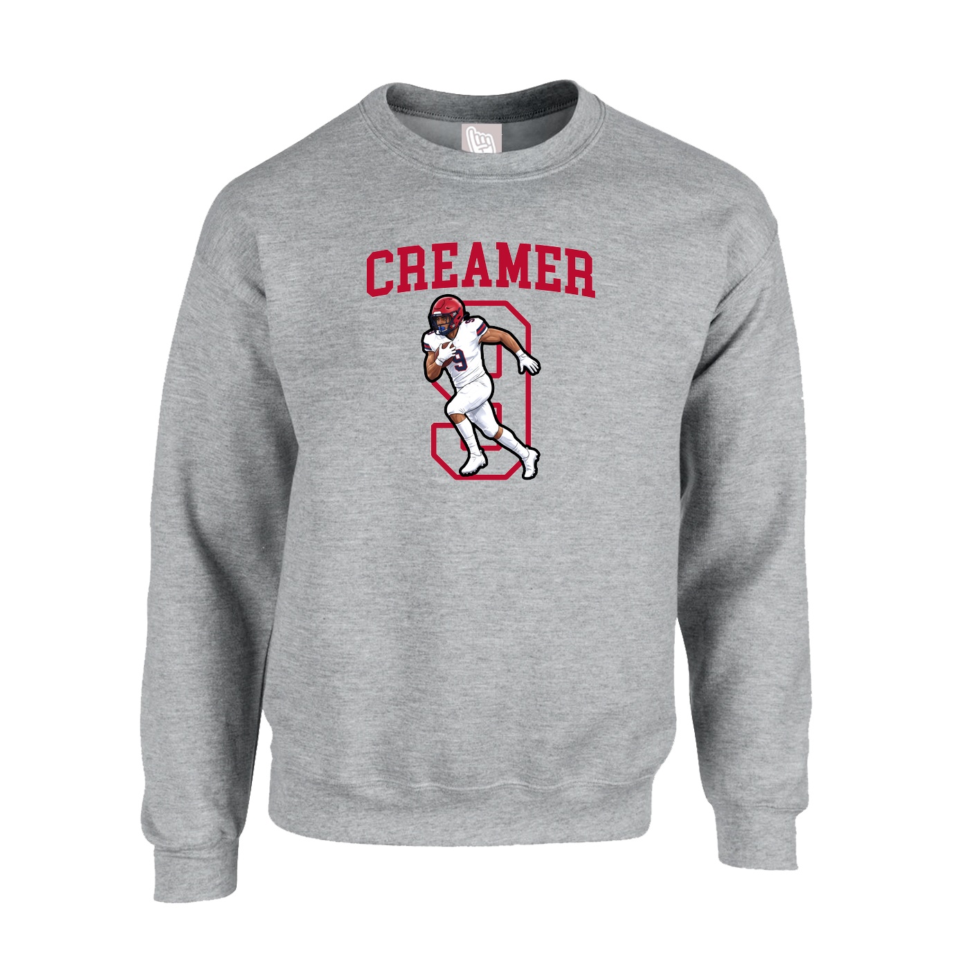 Fleece Crew — Shirsey in Grey