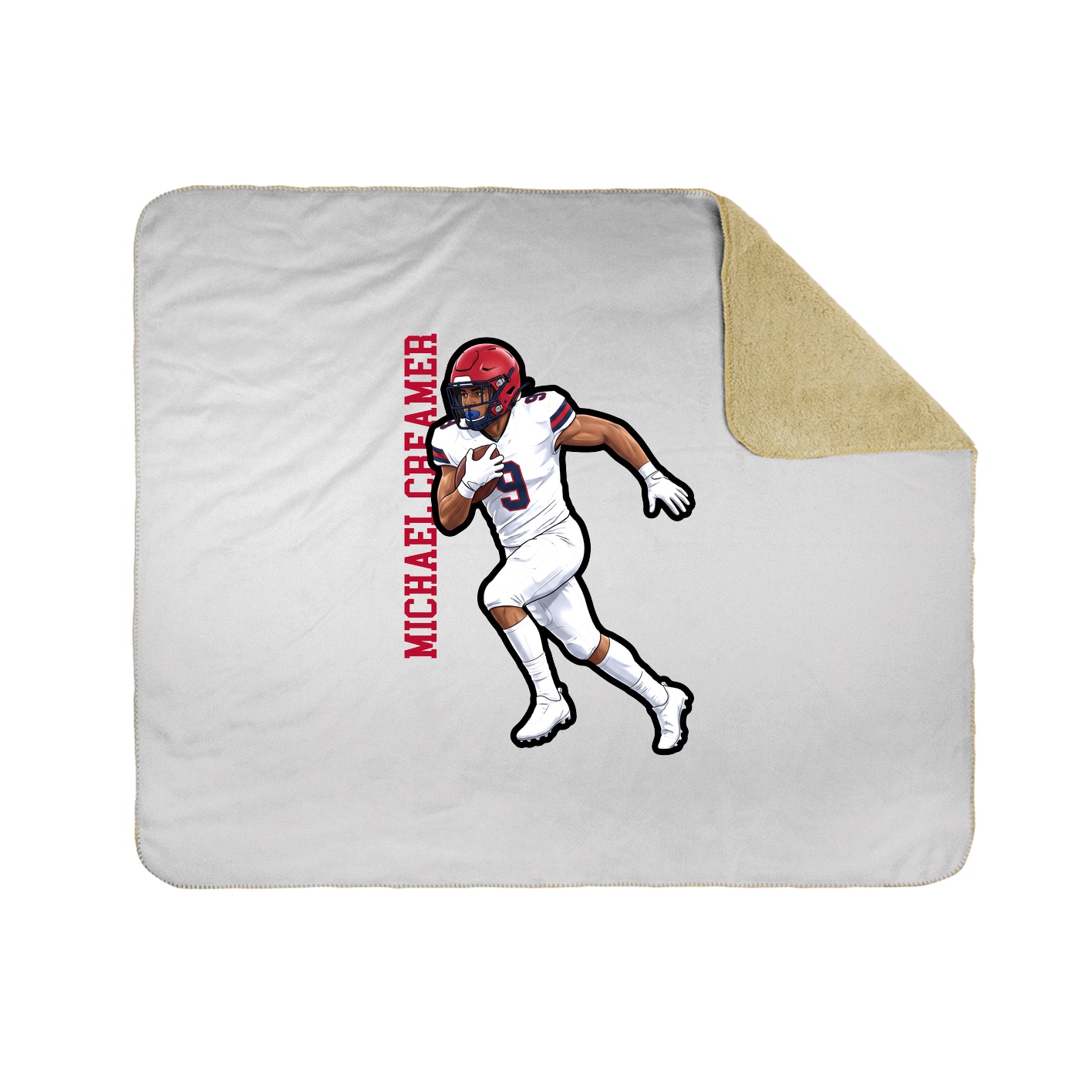 50x60 Sherpa Lined Throw Blanket