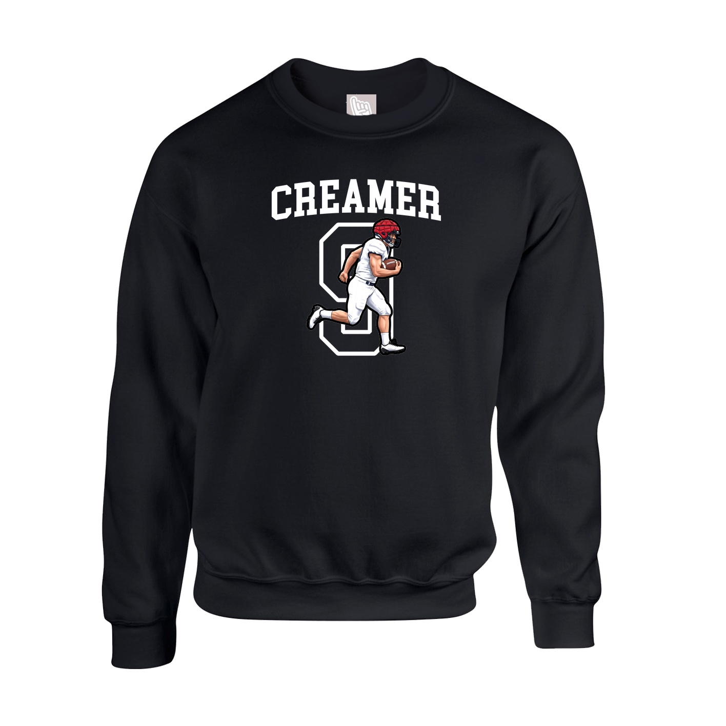 Fleece Crew — Shirsey in Black