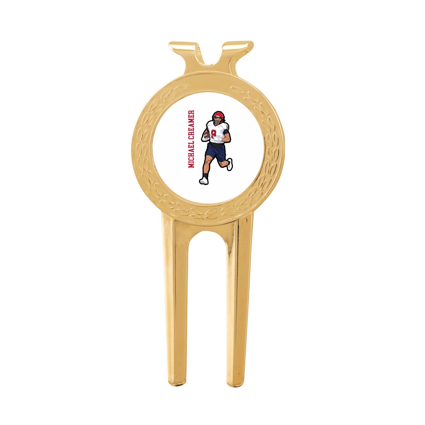 Divot Tool with Ball Marker — Name Vertical in Classic
