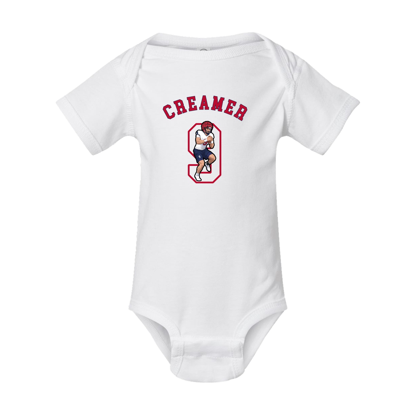 Baby Onesie — Shirsey Arch in White