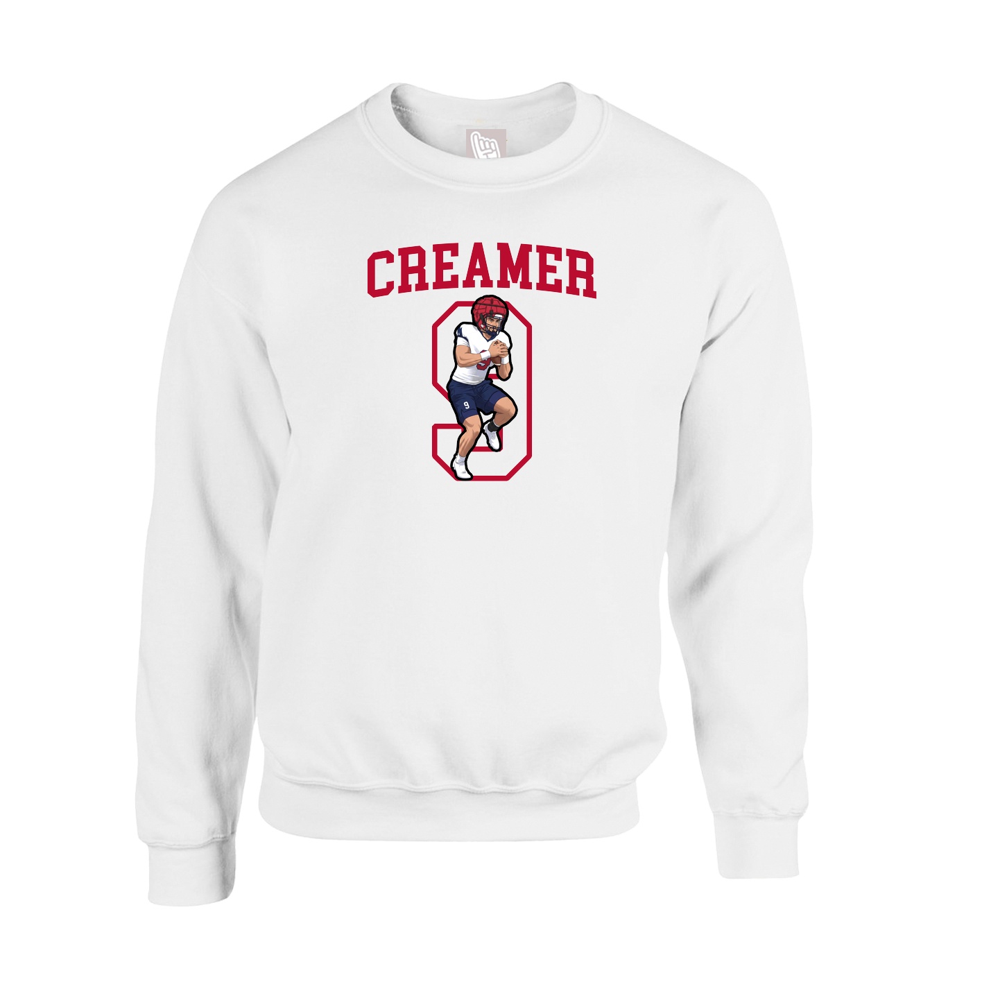 Fleece Crew — Shirsey in White