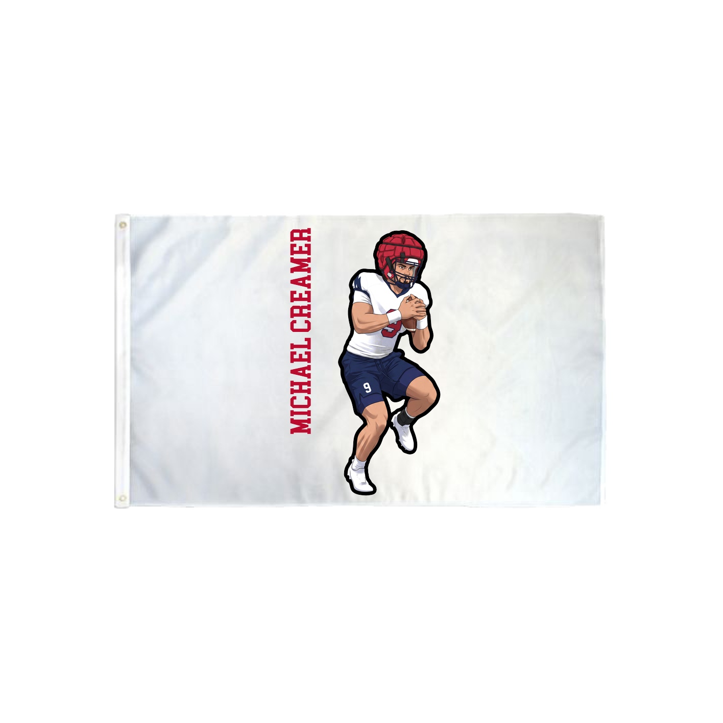 3x5 Flag — Name Vertical in Classic