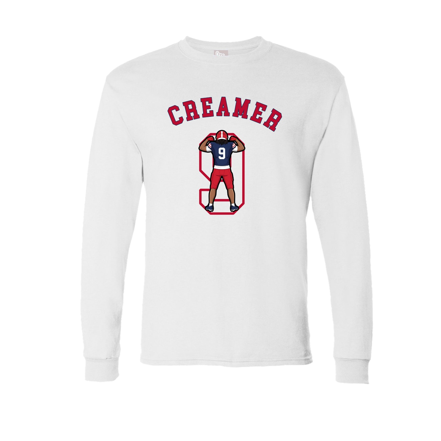 Long Sleeve Tee — Shirsey Arch in White