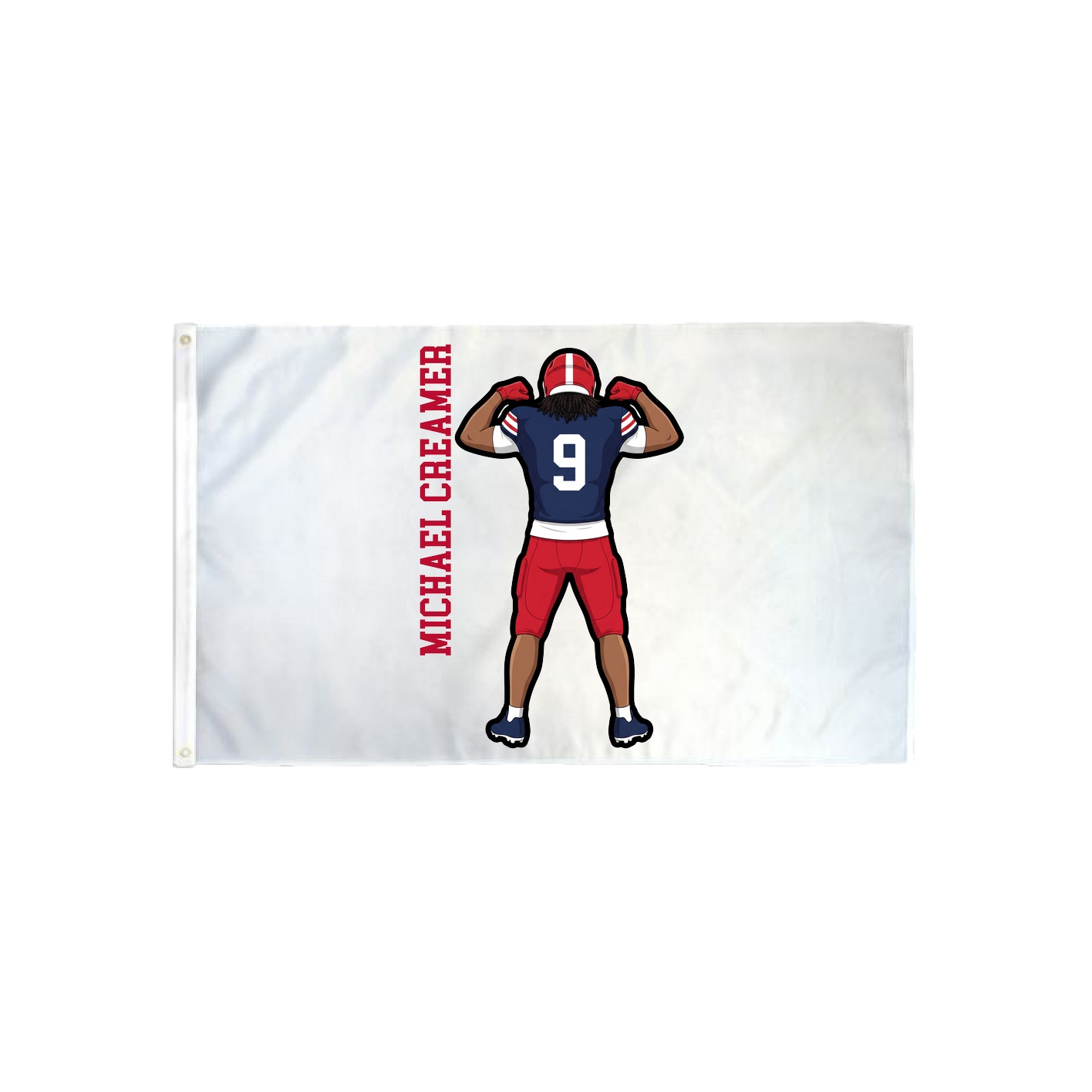 3x5 Flag — Name Vertical in Classic