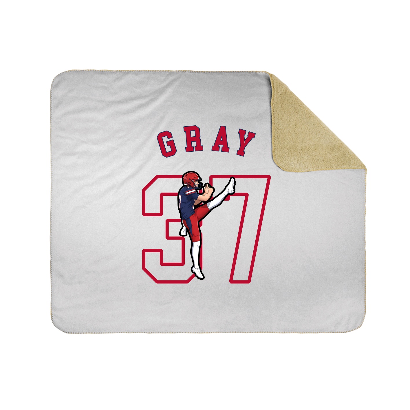 Throw Blanket — Shirsey Arch in White