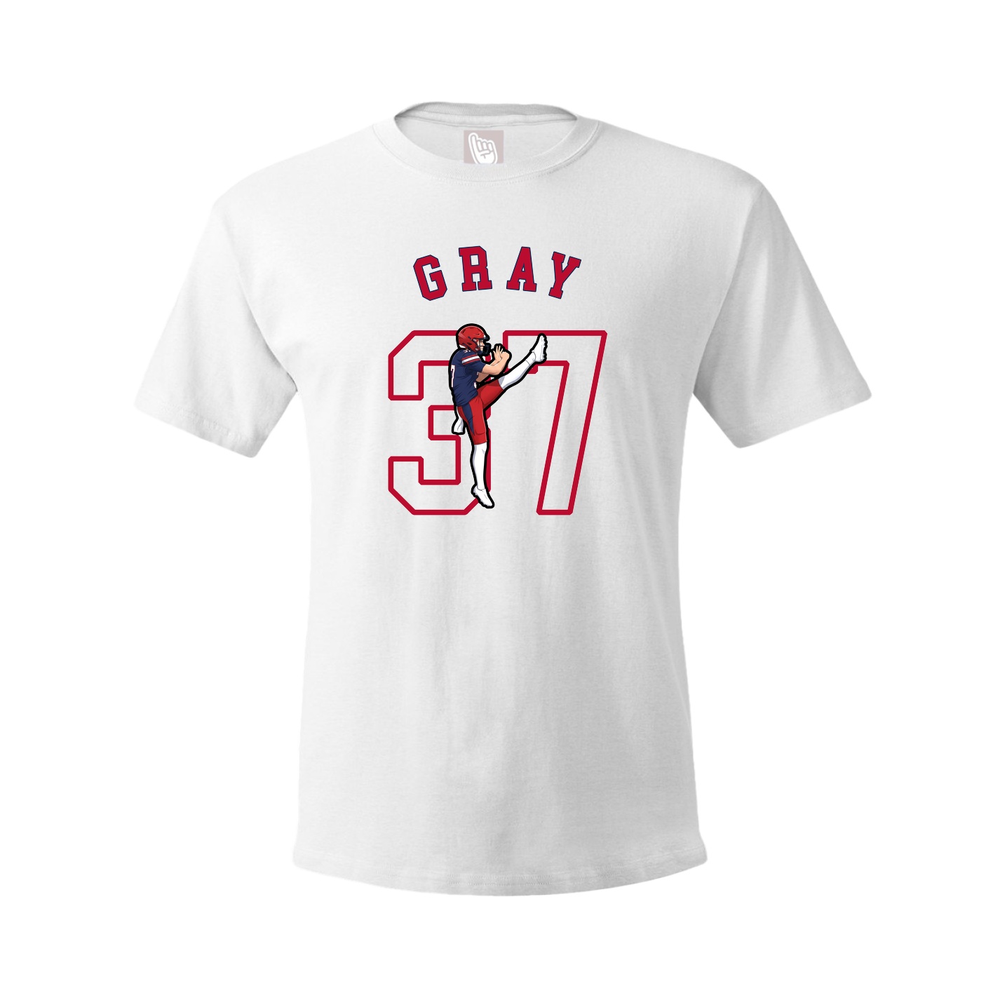 Tee — Shirsey Arch in White