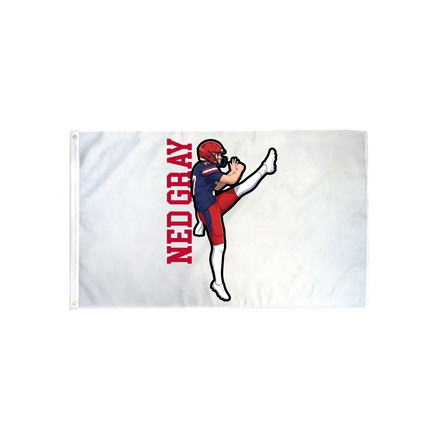 3x5 Flag — Name Vertical in Classic