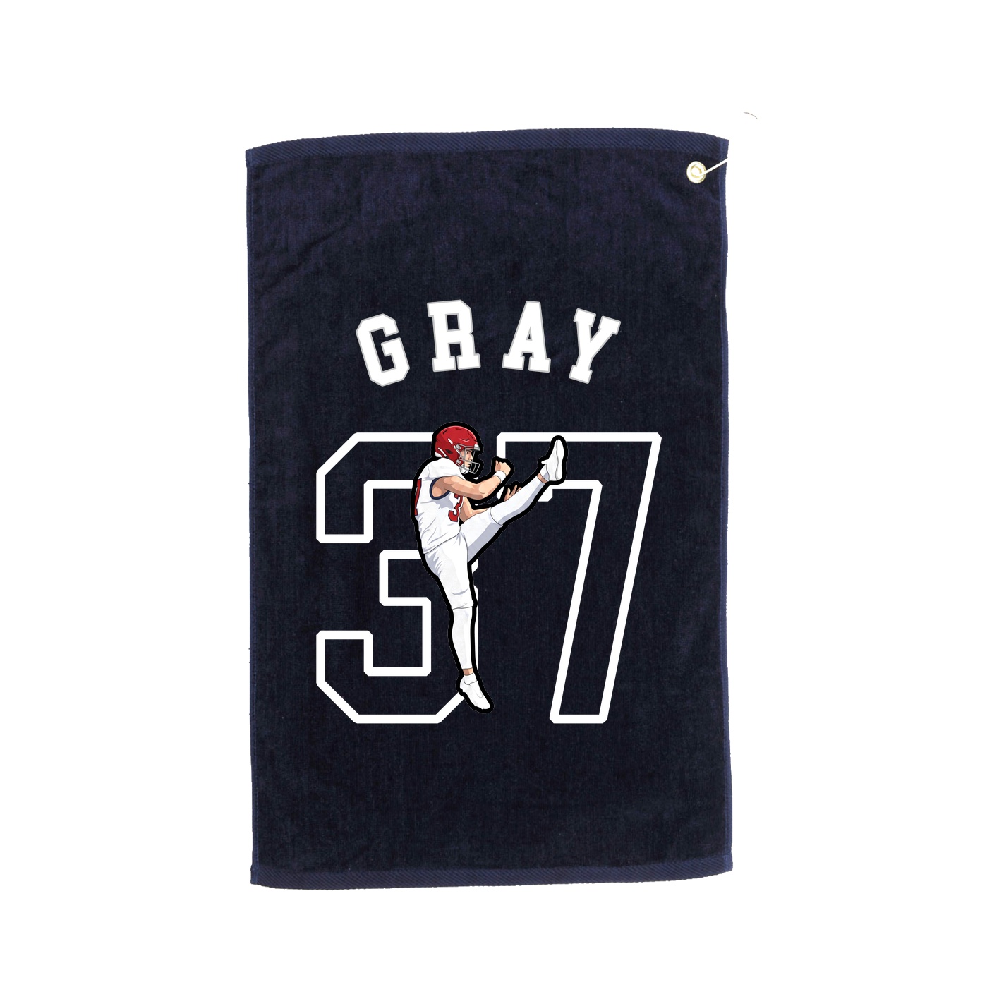 Golf Towel — Shirsey Arch in Navy