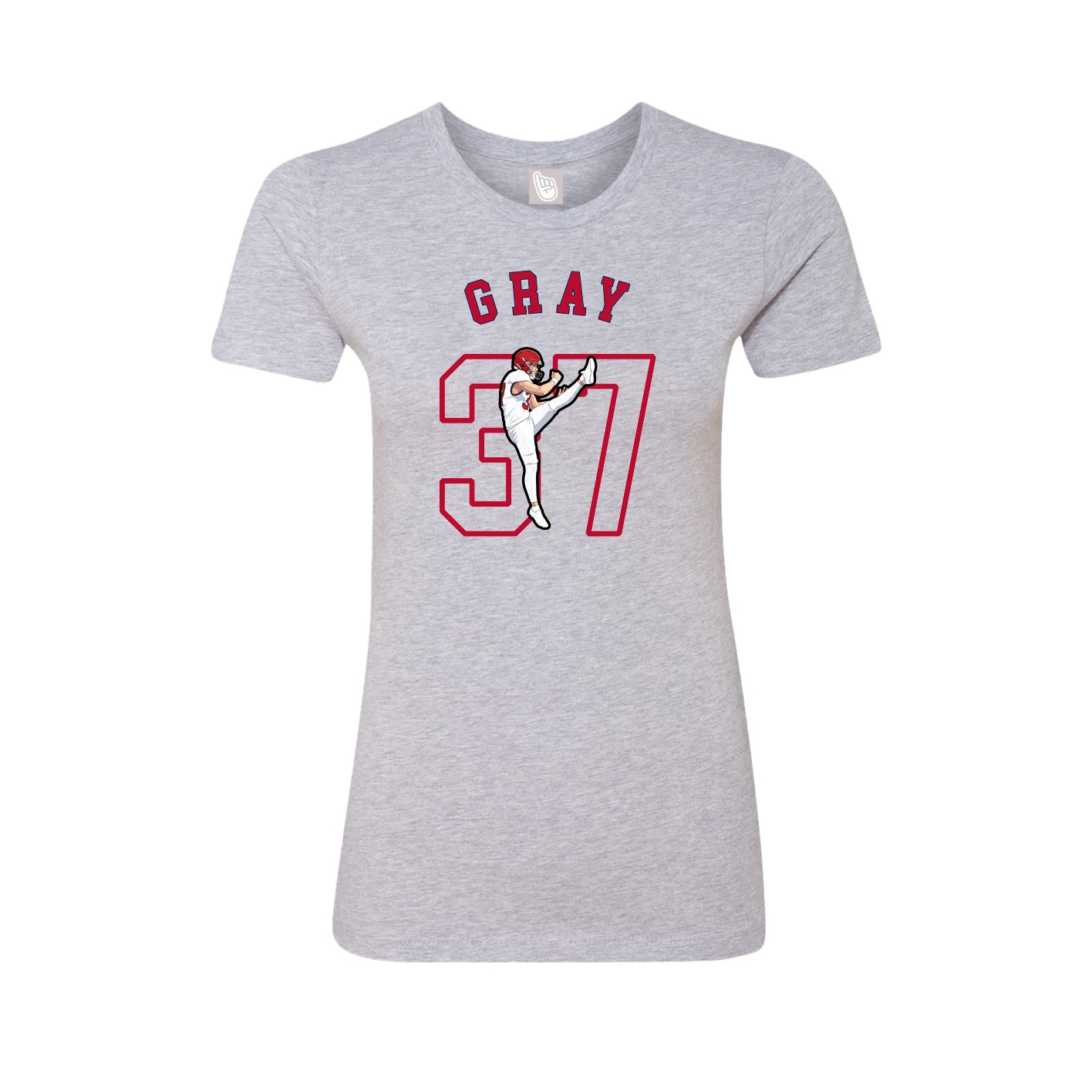 Womens Tee — Shirsey Arch in Grey