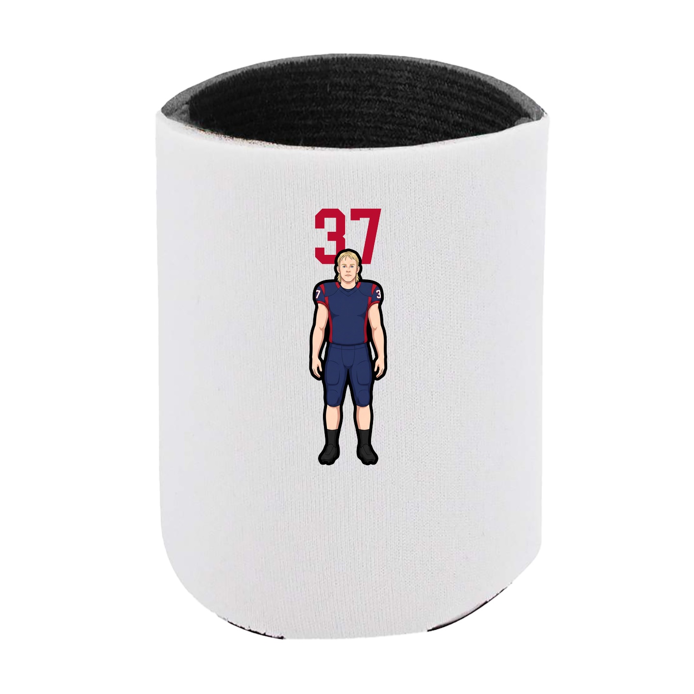 Can Holder — Number Top in White