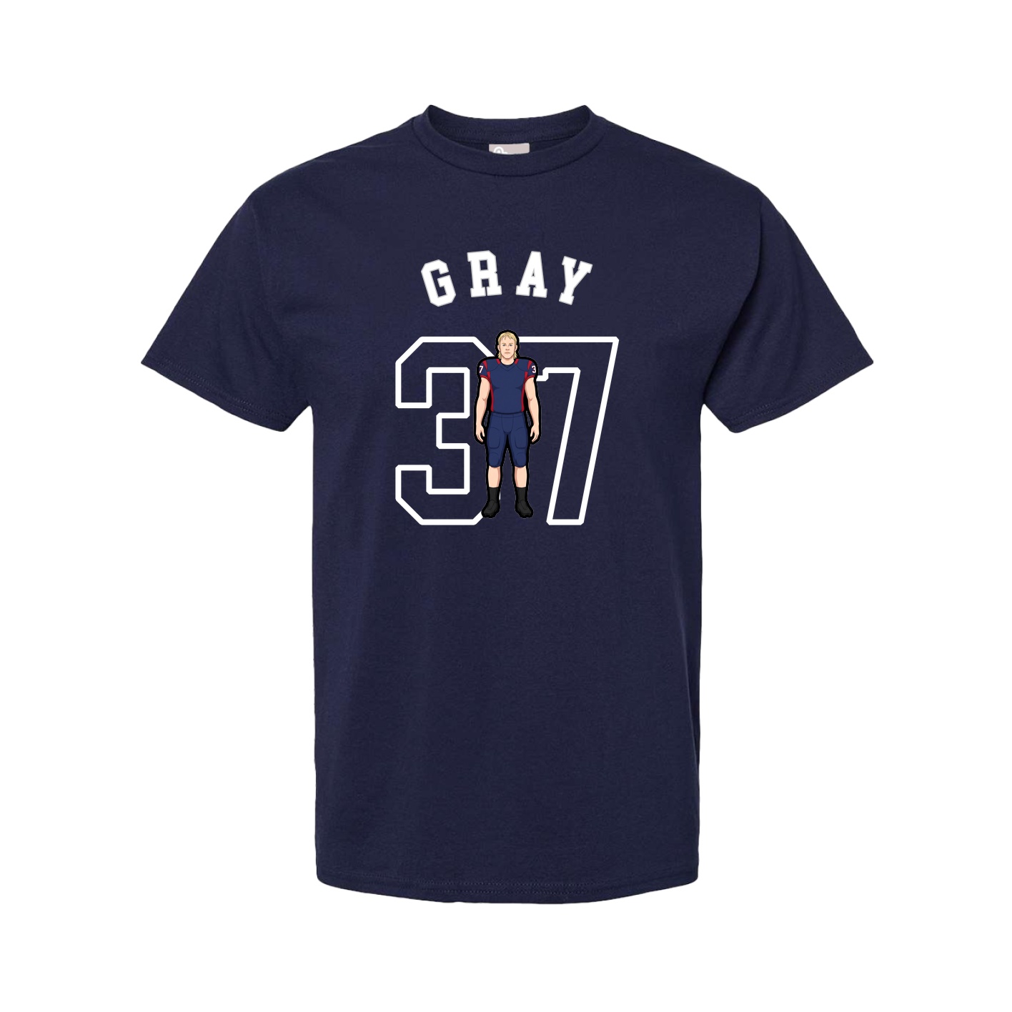 Youth Tee — Shirsey Arch in Navy