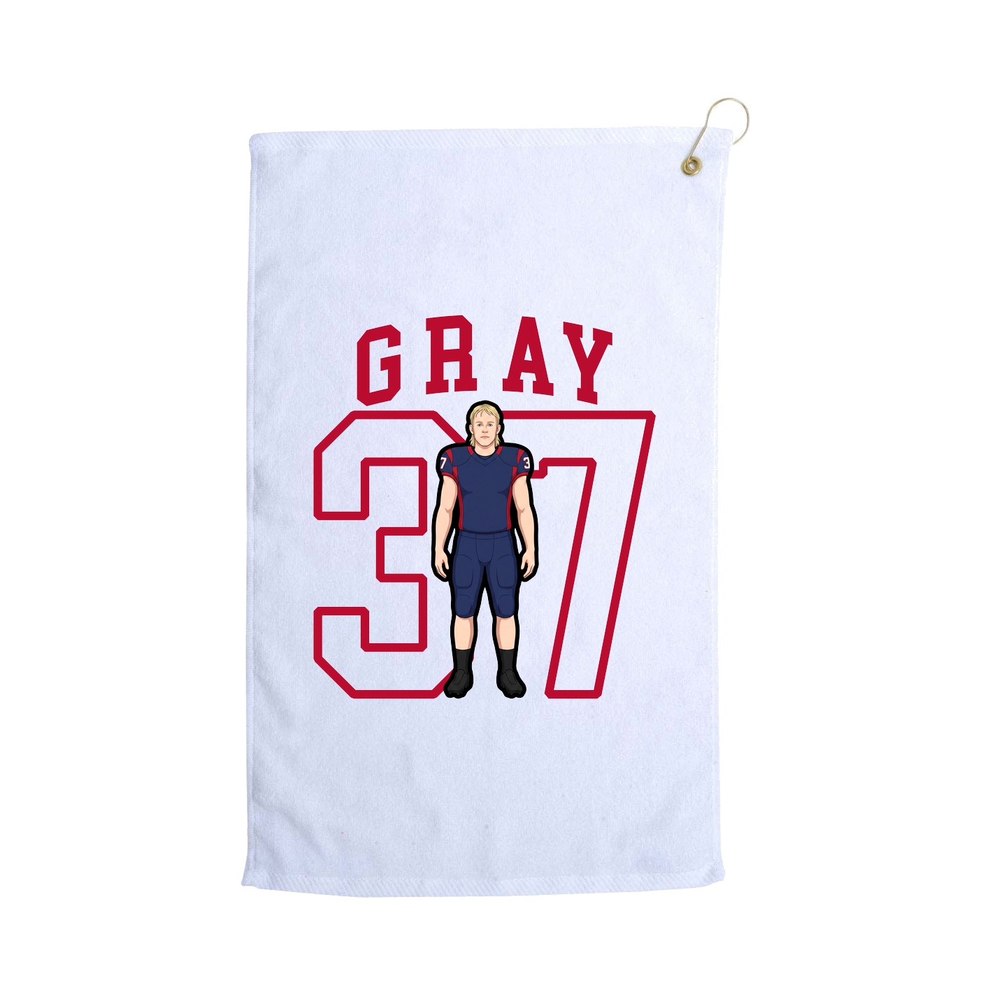 Golf Towel — Shirsey in White