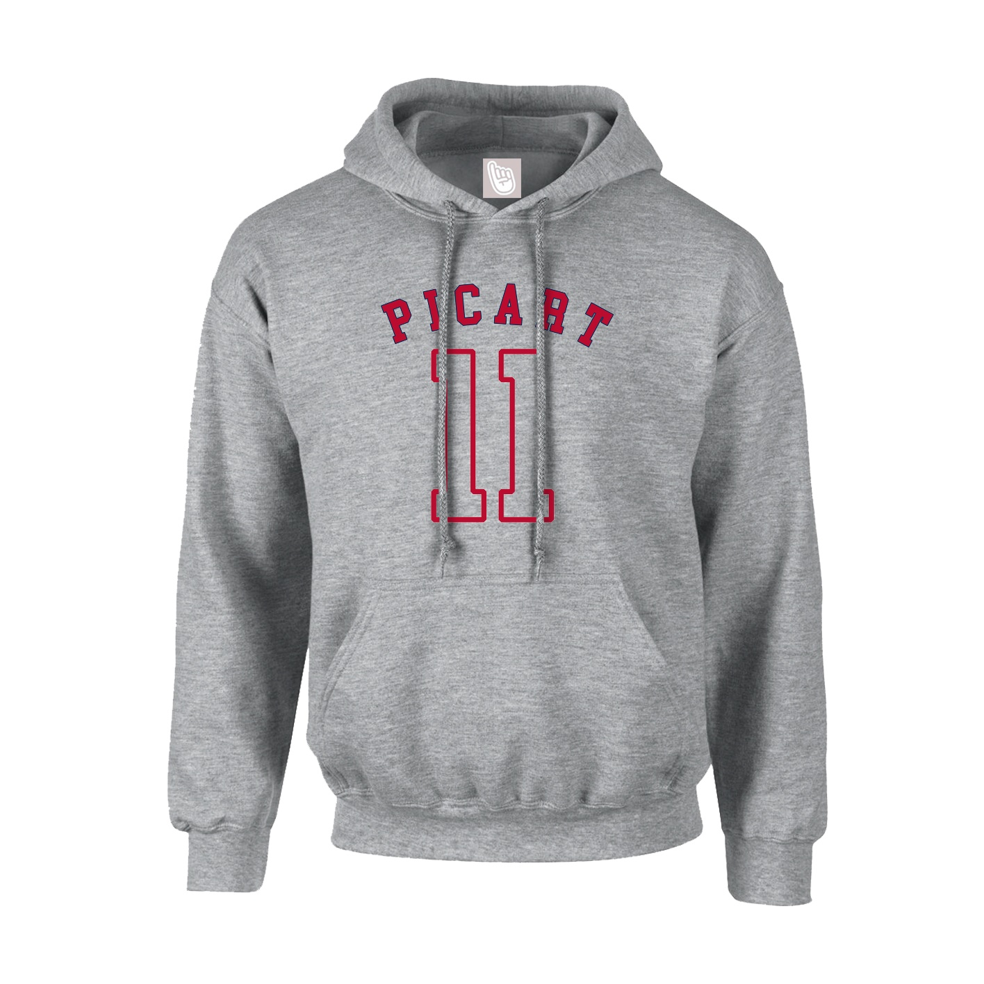 Youth Hoodie — Shirsey Arch in Grey