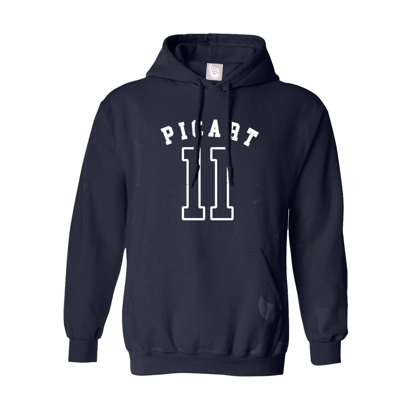 Youth Hoodie — Shirsey Arch in Navy