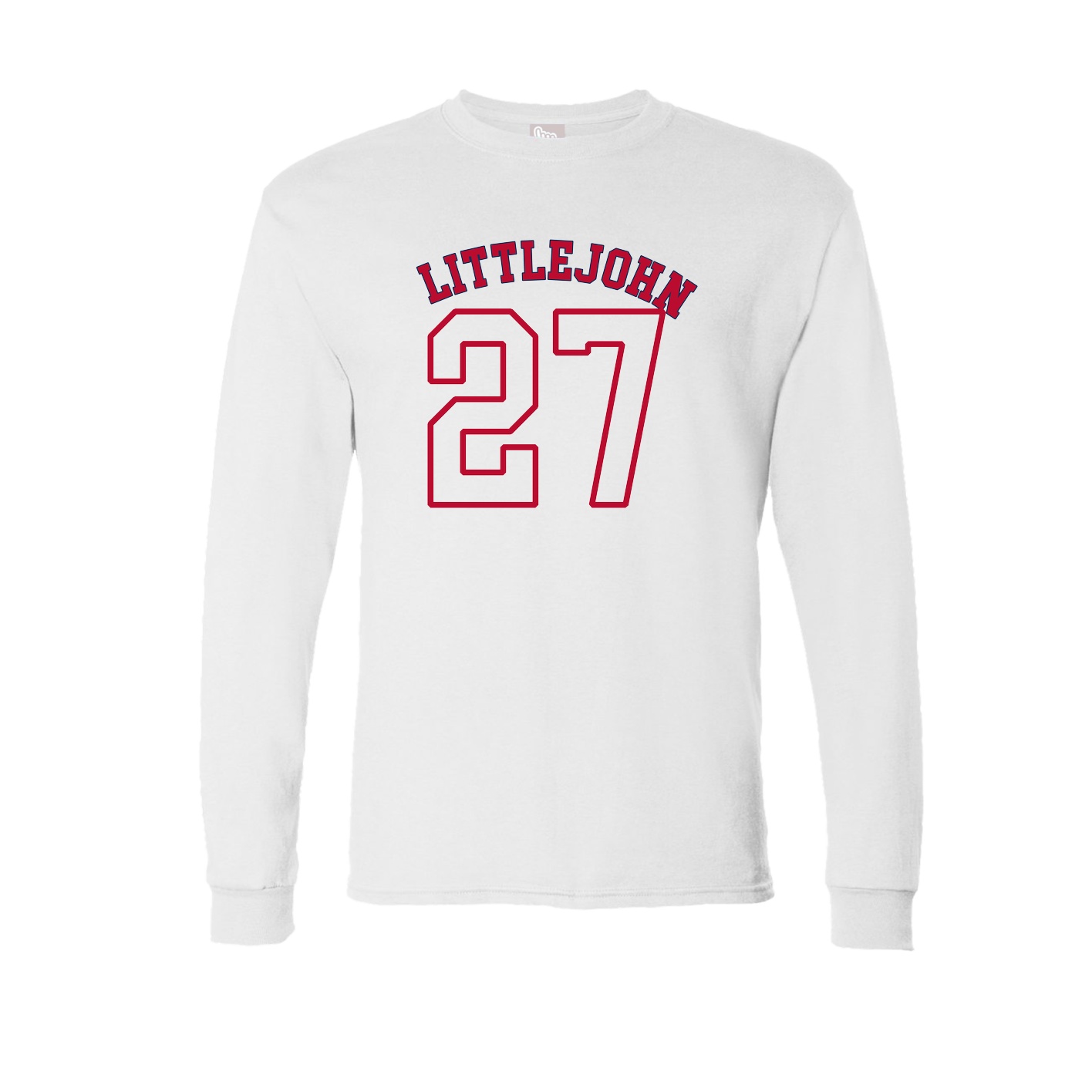 Long Sleeve Tee — Shirsey Arch in White